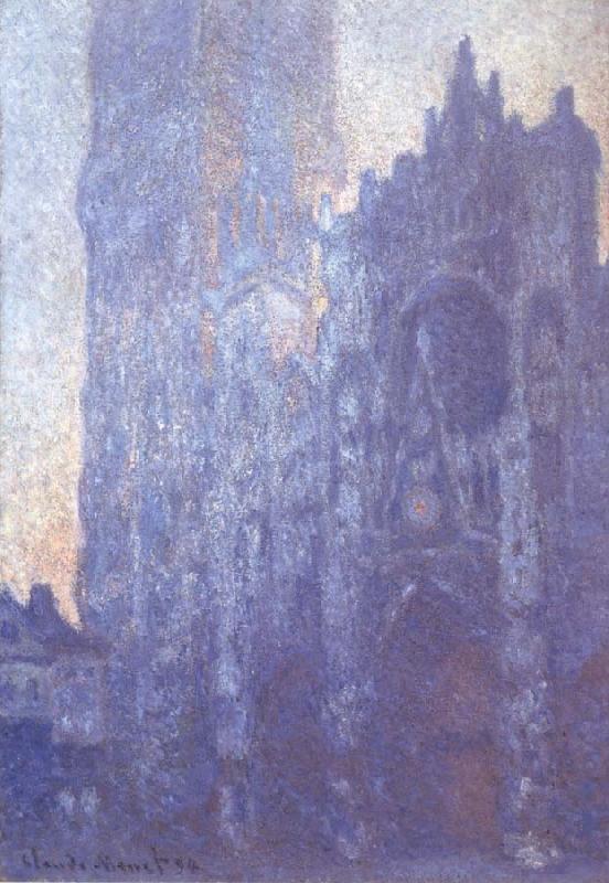 Claude Monet Rouen Cathedral Facade and Tour d-Albane Sweden oil painting art
